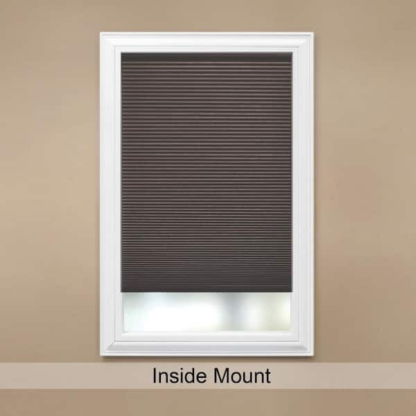 Custom Cut HDC Chocolate Cordless Light Filtering Cellular Shades