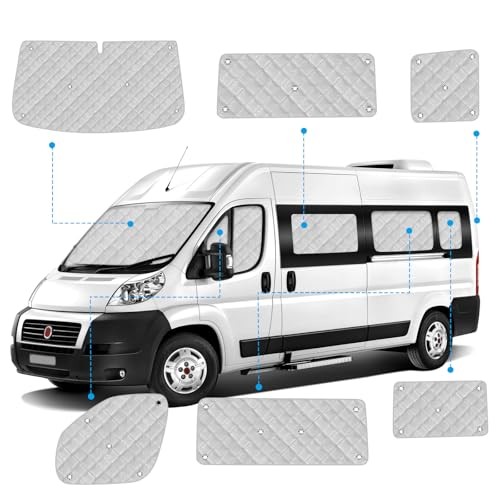 Window Full Sun Shade for Ram ProMaster 2014-2024 | 11-Piece Complete Van