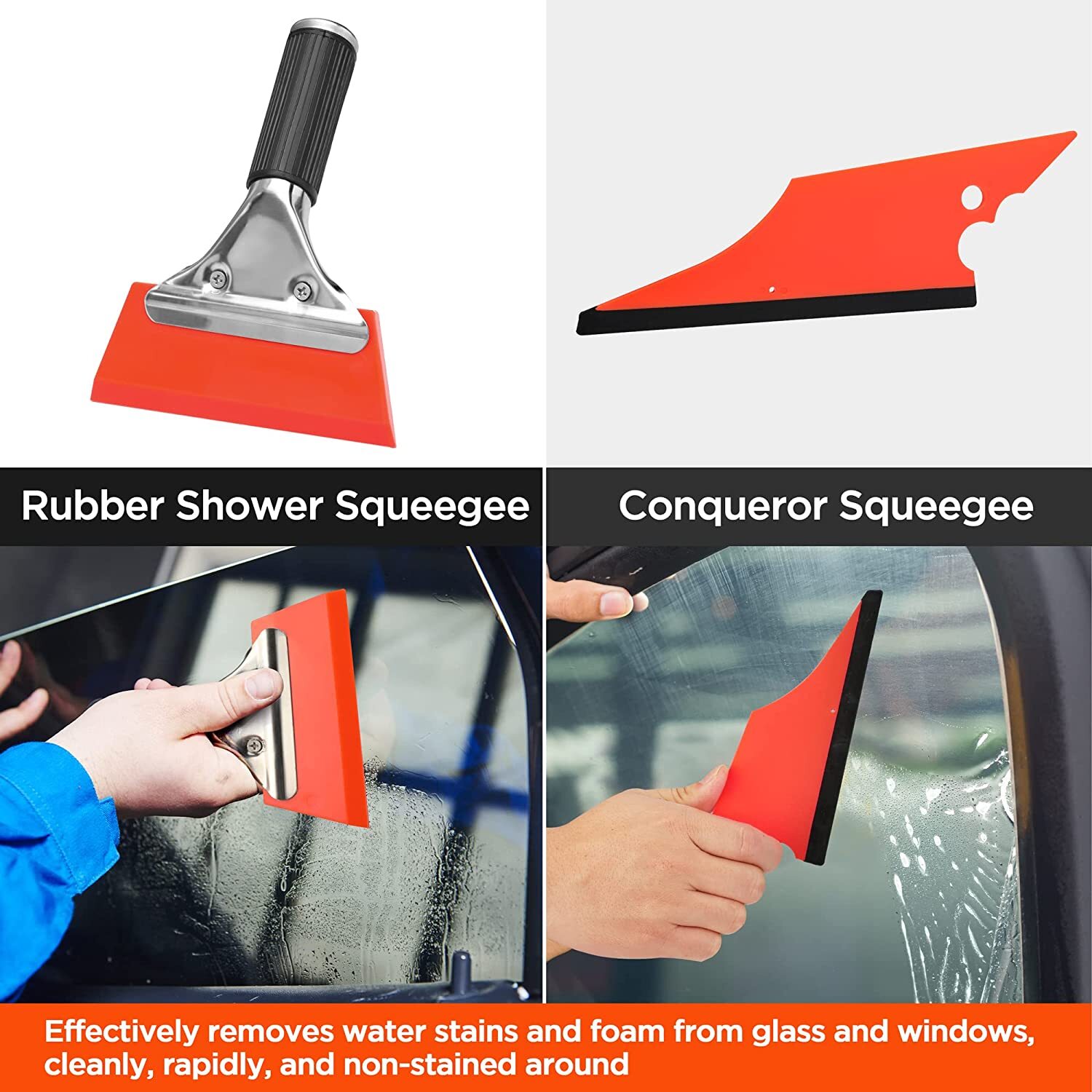 ValueMax Window Tint Tool 10PC Rubber Vinyl Car Protective Film Installation Set