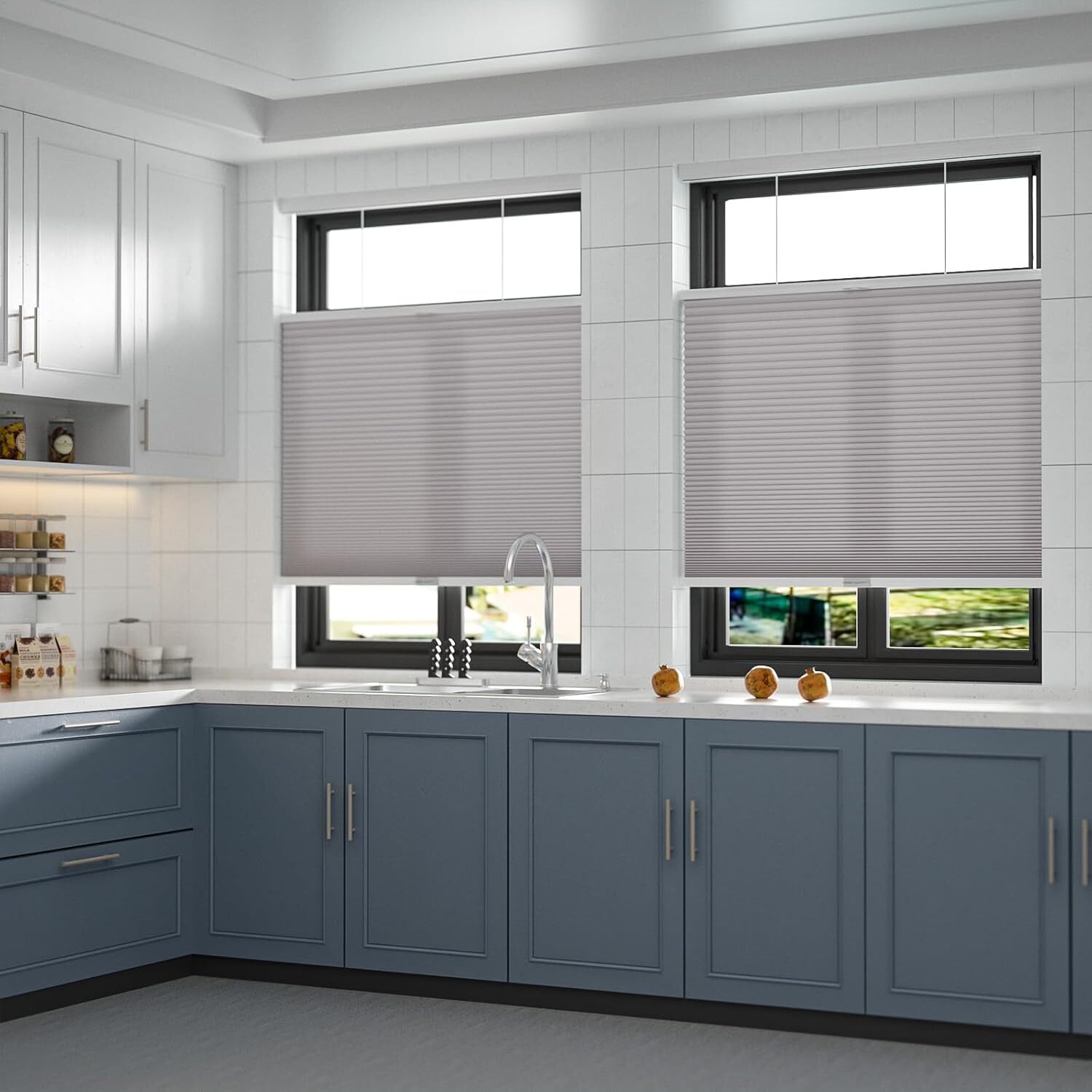 CUSTOM Light Filtering Cellular Blinds Top-Down Bottom Up Honeycomb Shades