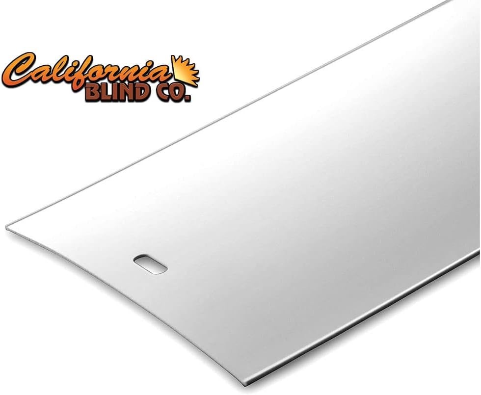 Vertical Blind Slats Vanes Replacement Smooth Curved White You Pick Size and Qty