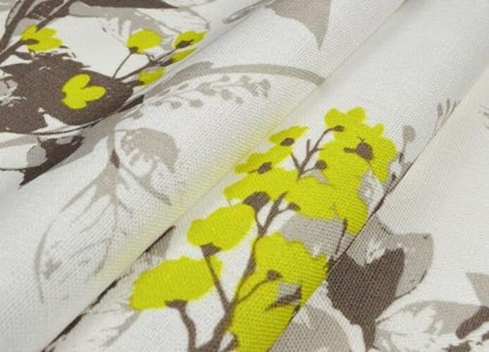 Aiking Home Kitchen Window Treatments – 2 28″W x 24″L (Pack of 2) Floral Ivory