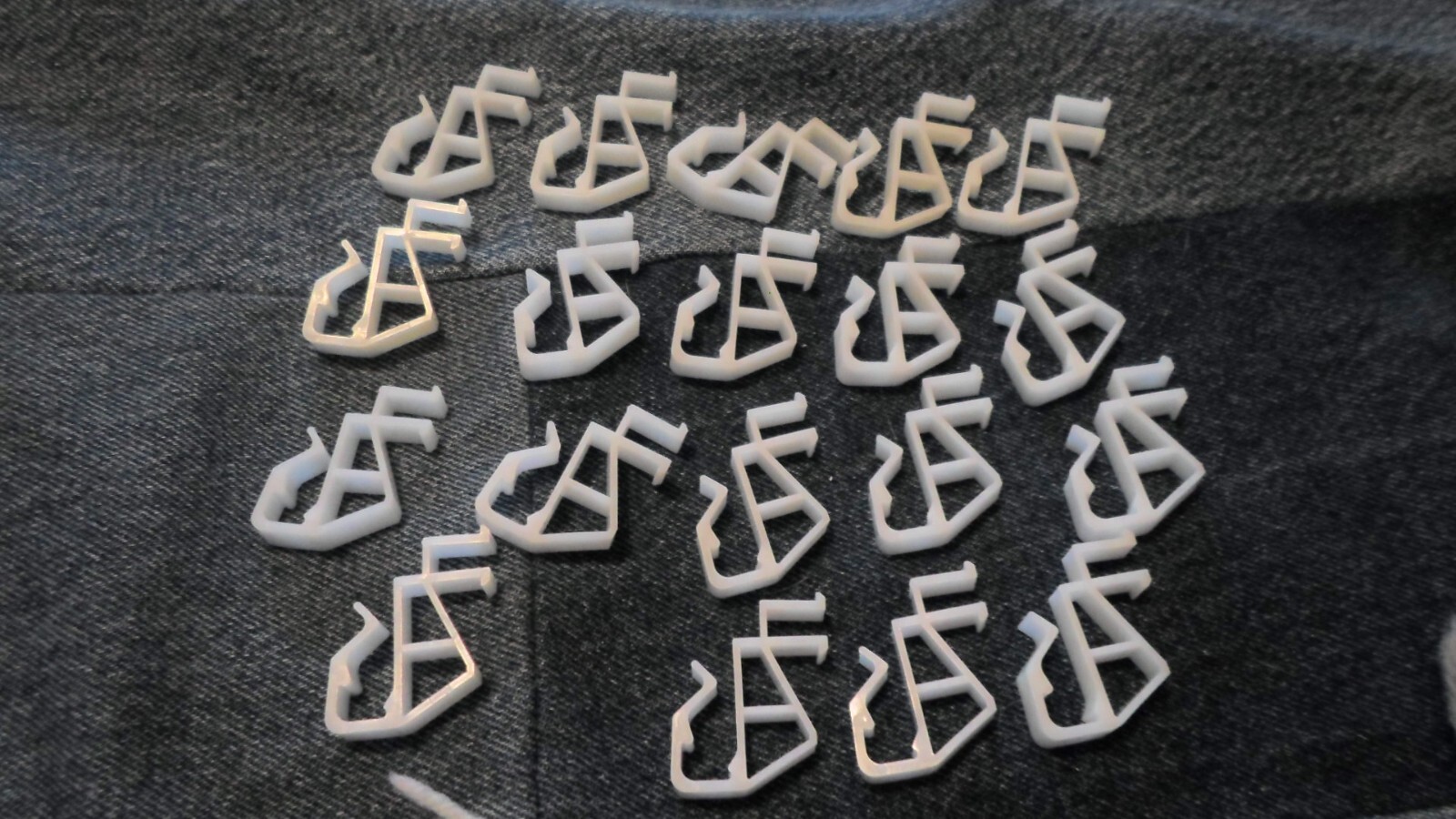 Mini Blind Hardware-Mini Blind clips-just the hardware clips-One size fits most