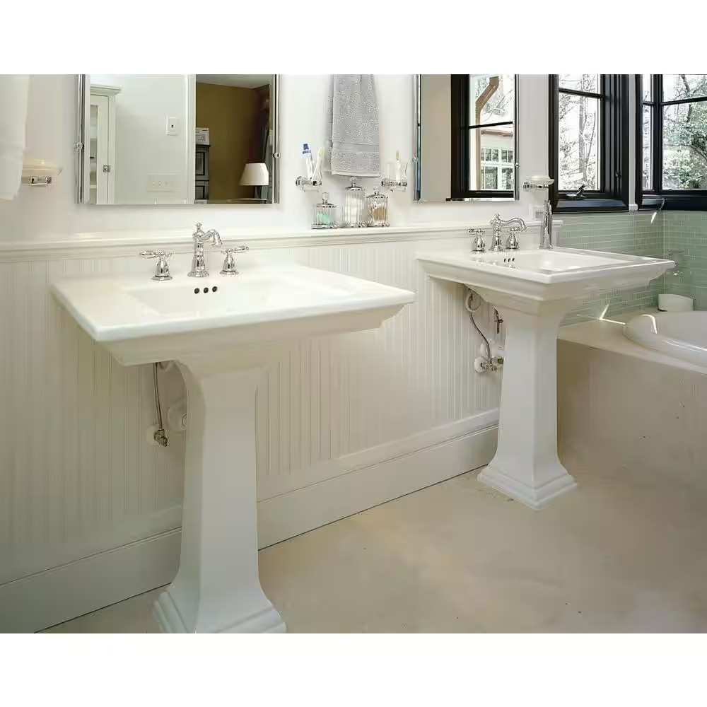 3/16 in X 24 in X 32 in Primed White MDF Beaded Wainscot Panel (5.3 Sq. Ft.)