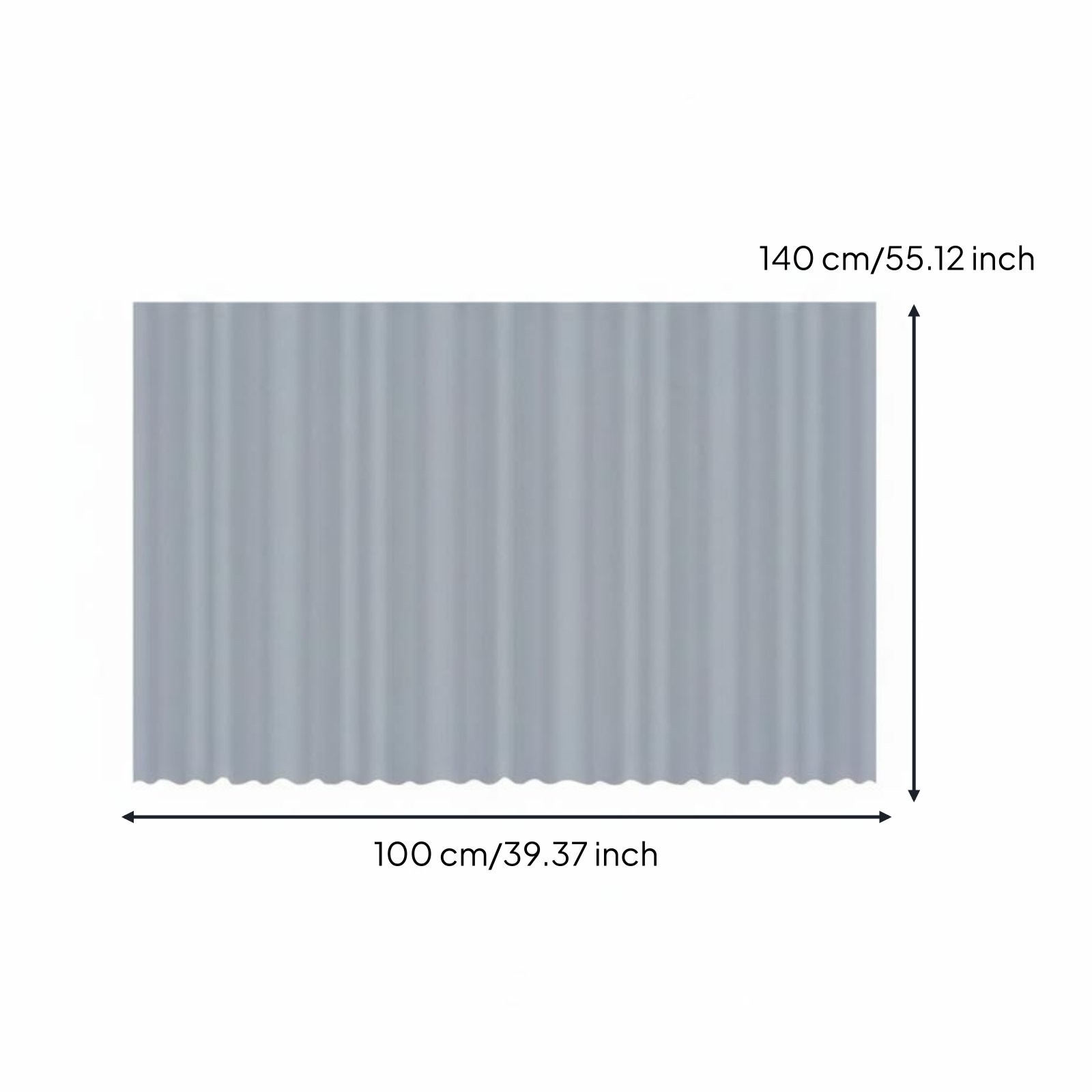 Hook and Loop Cabinet Curtain Hides Clutter Dust-Proof Shelf Cover
