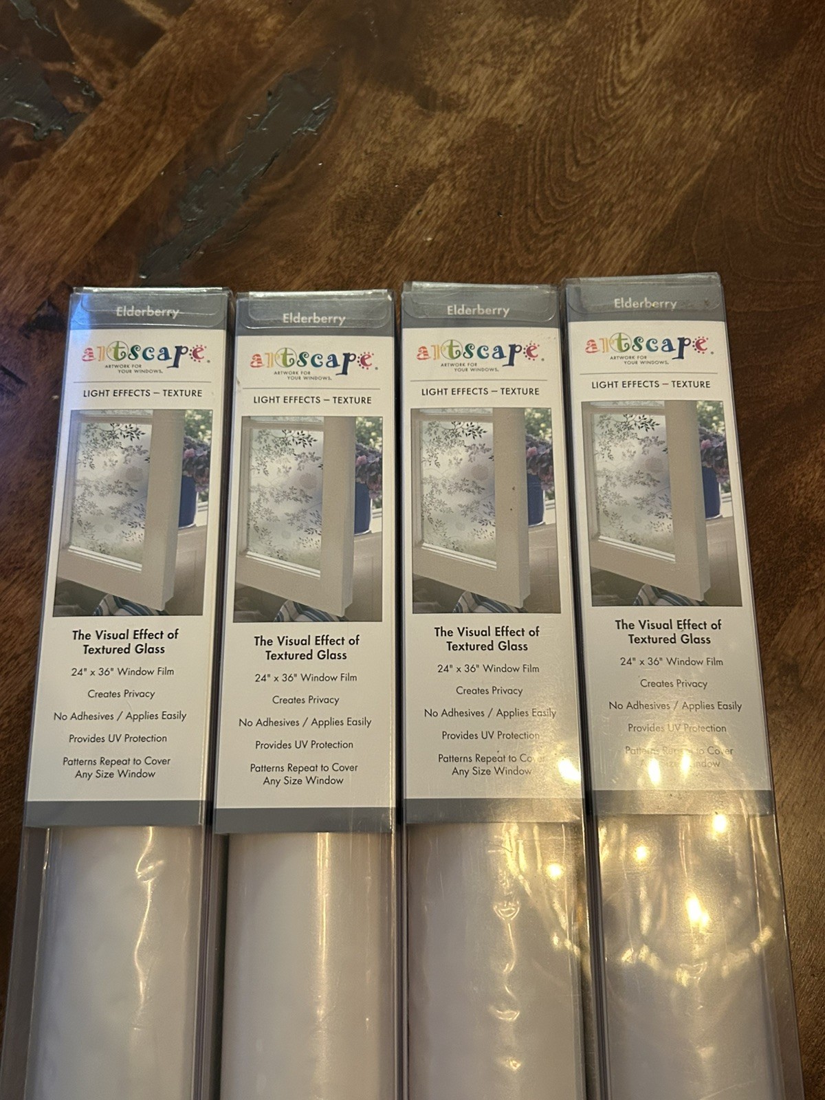 Artscape Elderberry 24 In. x 36 In. Window Film-Light Effect-Texture-4 Rolls-New