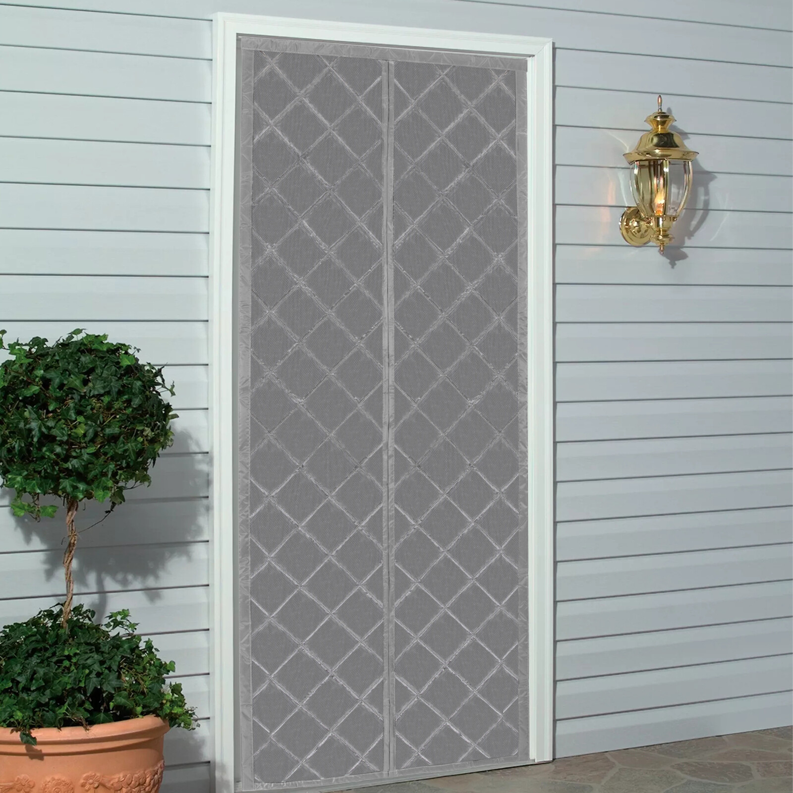 Magnetic Thermal Insulated Door Curtain Door Curtain Waterproof Door Covers