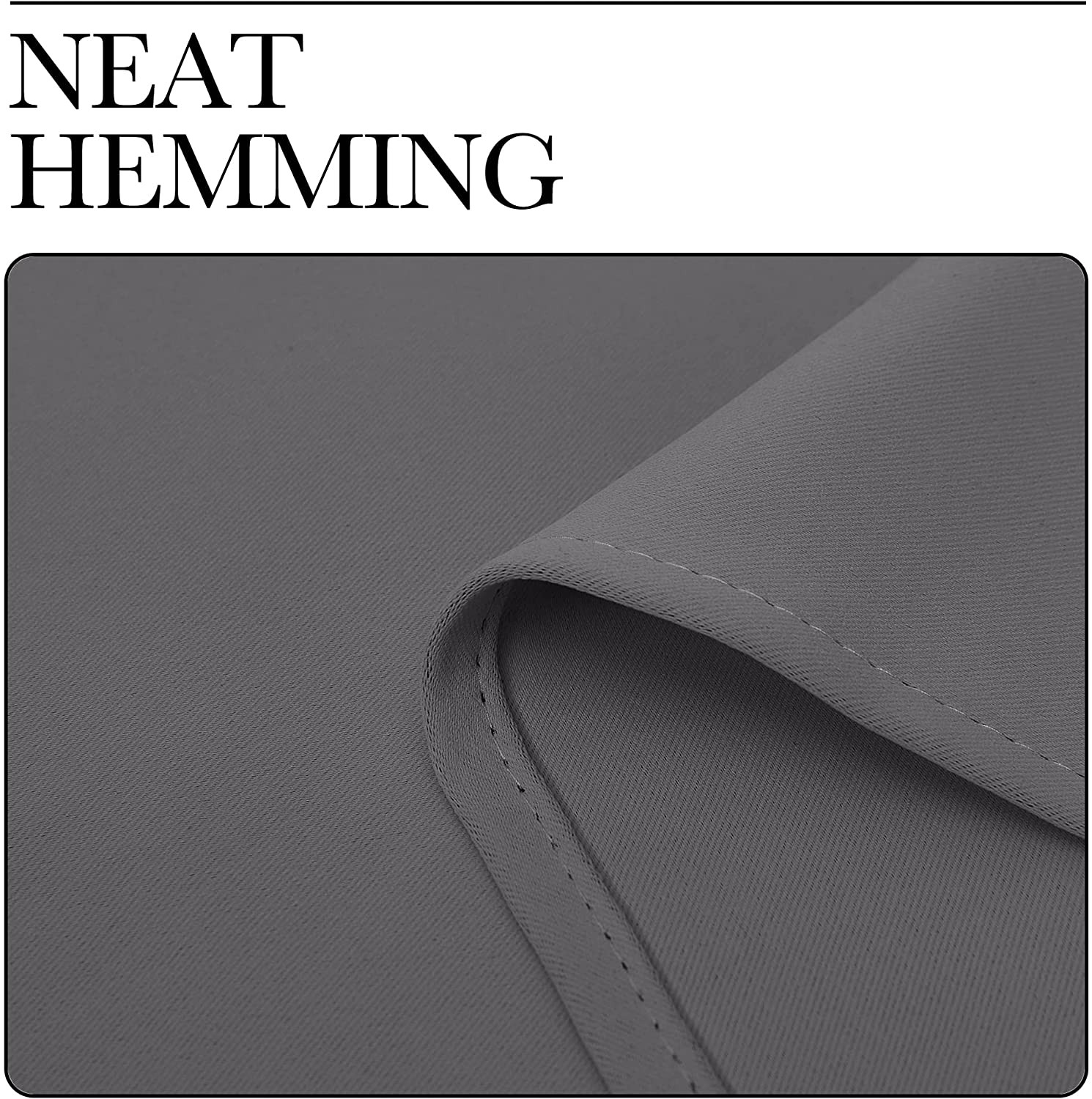 Blackout Window Curtains for Camper – (Grey Color) 42X40 Inch, 2 Panels Set, The
