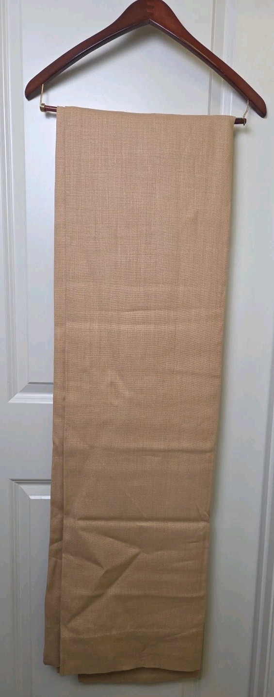 RESTORATION HARDWARE Belgian Textured Linen 50×96 Drapes Curtains Straw Choose #