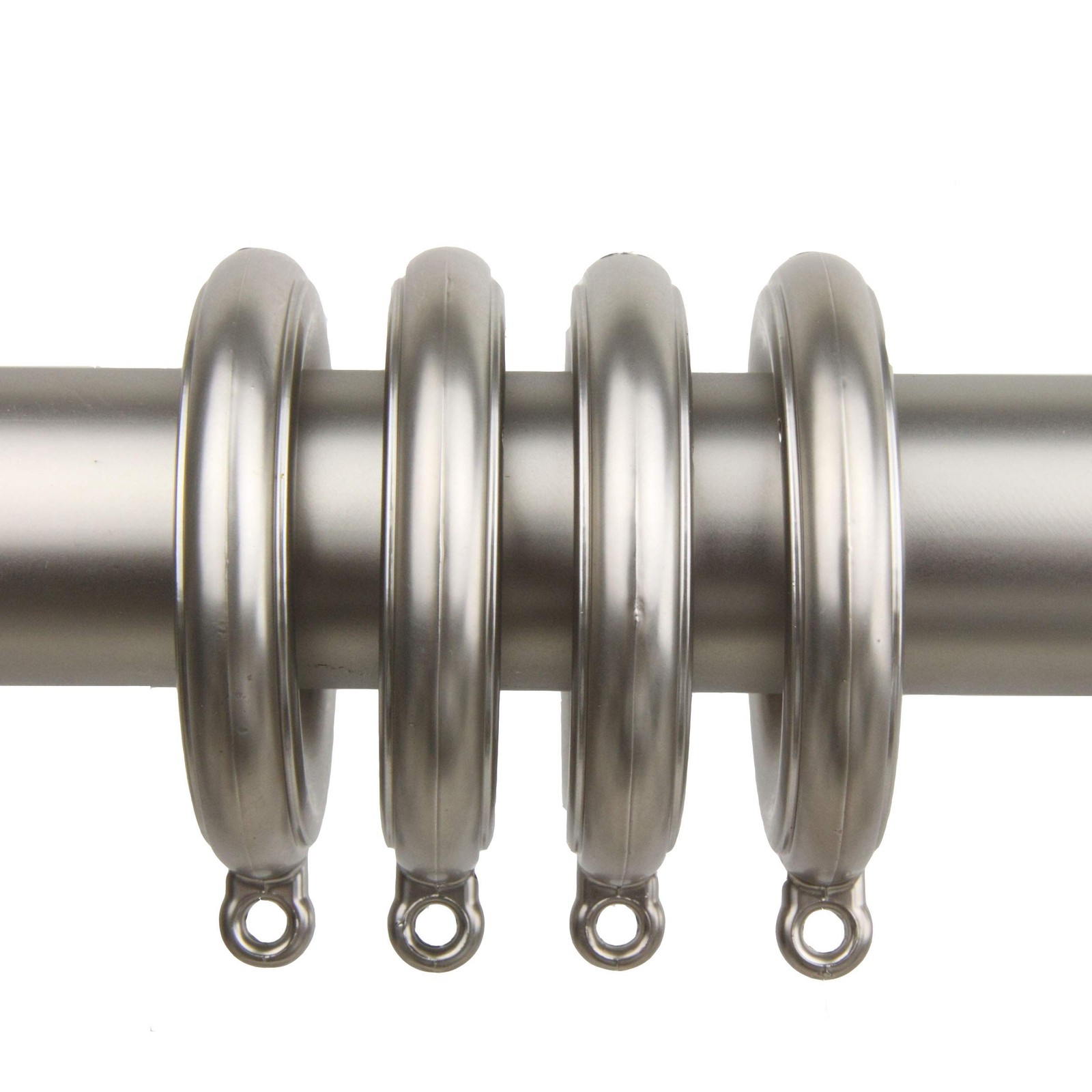 Decorative 1.75 inch Eyelet Rings – Satin Nickel