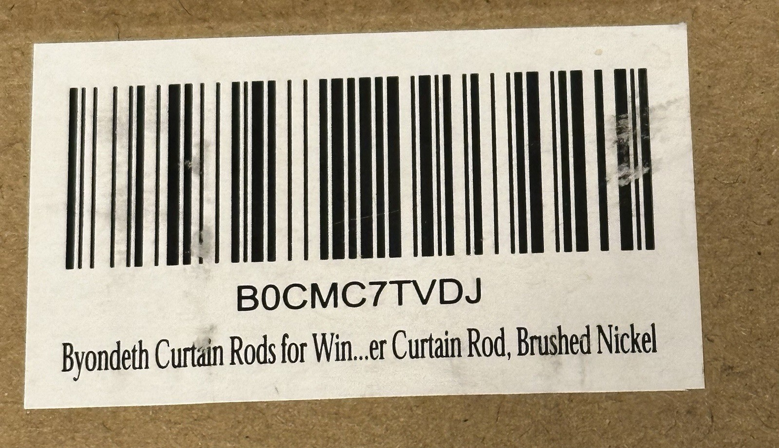 Byondeth ACR88Ni Curtain Rod for Windows 16-88” Adjustable Length 1 Inch A11