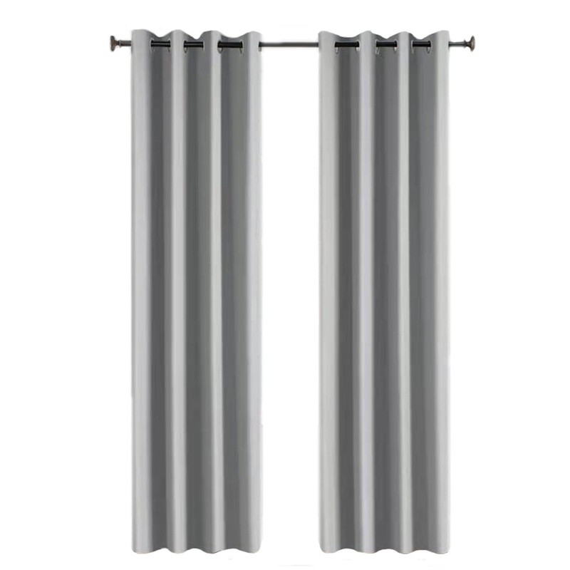 Herringbone Blackout Curtain Panel Grommet Room Darkening Thermal Insulation New