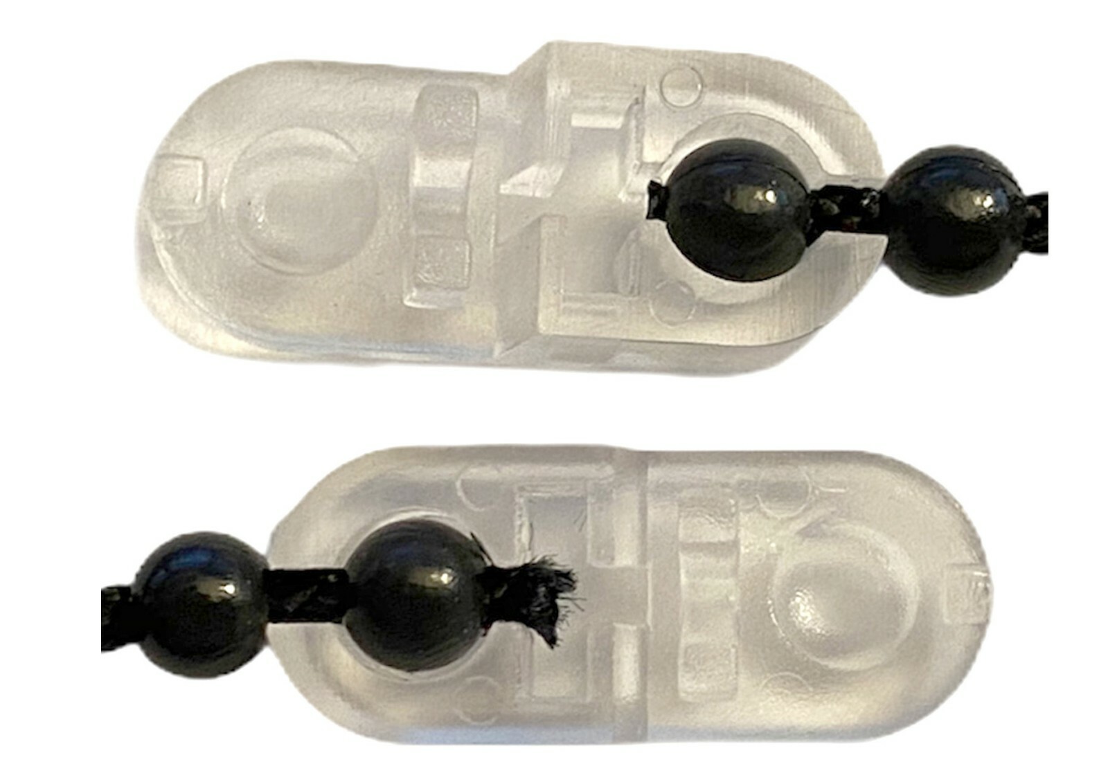Qty. 5 Sets RollEase Clear Plastic Chain Connector for #10 or #6 Beaded Chain