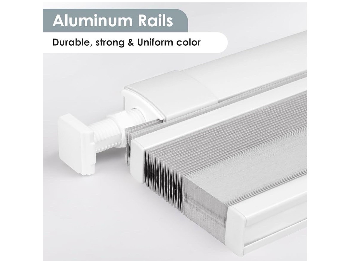 LazBlinds No Tools No Drill Cordless Cellular Shades, Top Down Bottom Up 36Wx48H