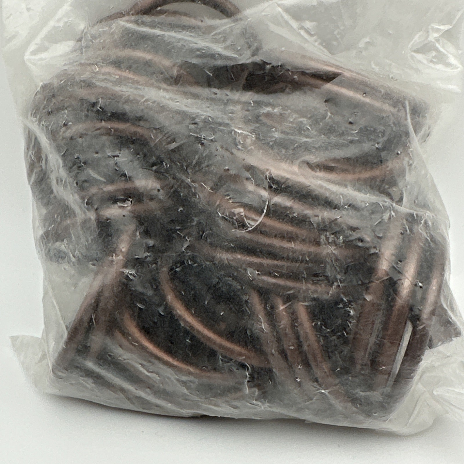 Lansian 40 Pcs SS Metal Curtain Drapery Rings w/ Eyelets 1.5″ Inner Copper