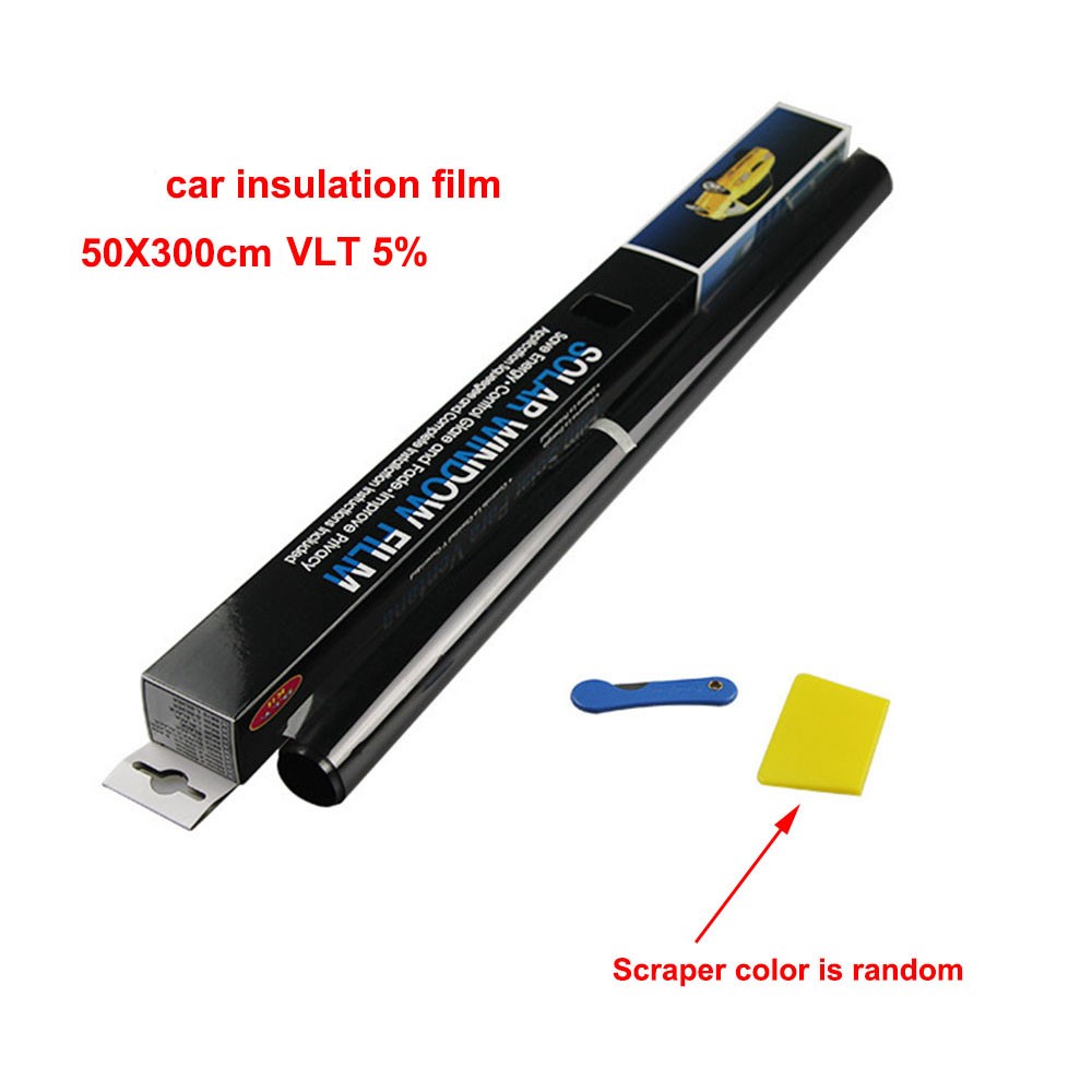 5%-15% VLT 20″ x 10ft Feet Uncut Roll Window Tint Film Car Home Office Glass US