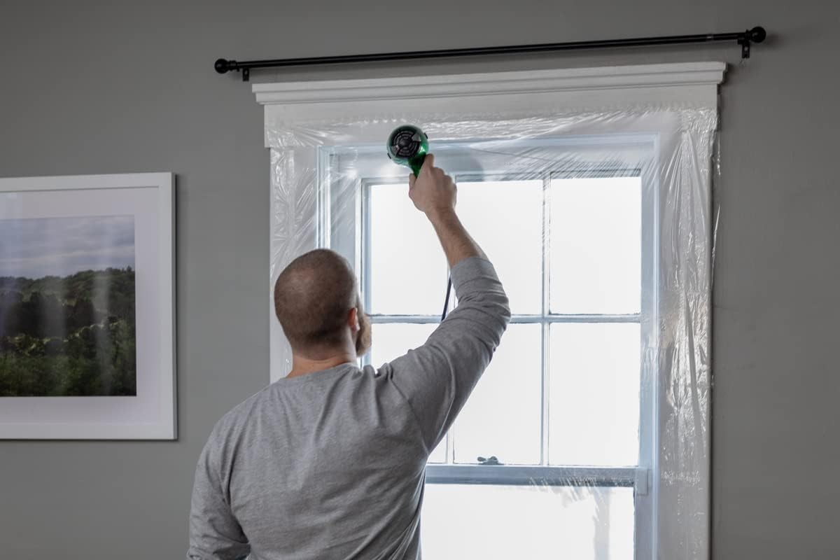 Window Insulation Kit – Extra Large 84×120 in, 3-Pack for Energy Savings