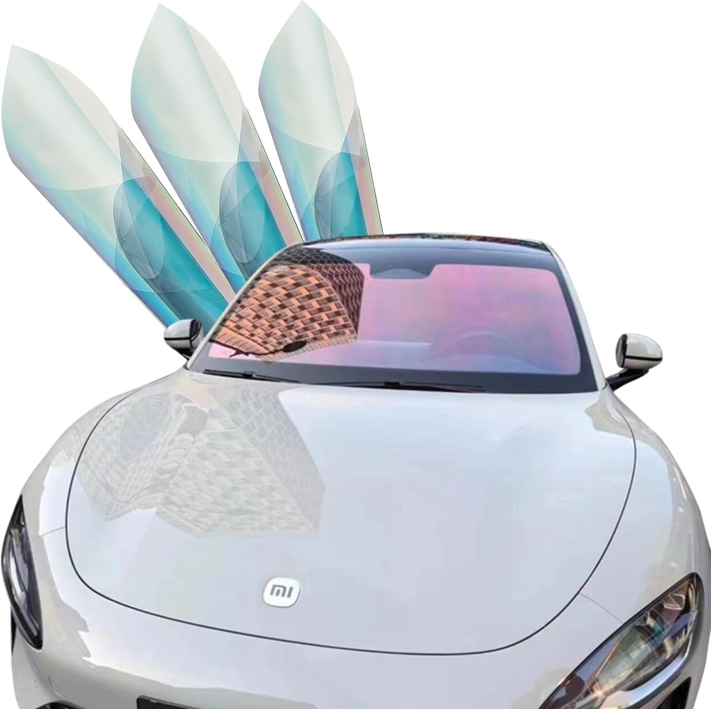Chameleon Car Window Tint Film 40in x 10ft Auto Privacy Sticker 78% Red