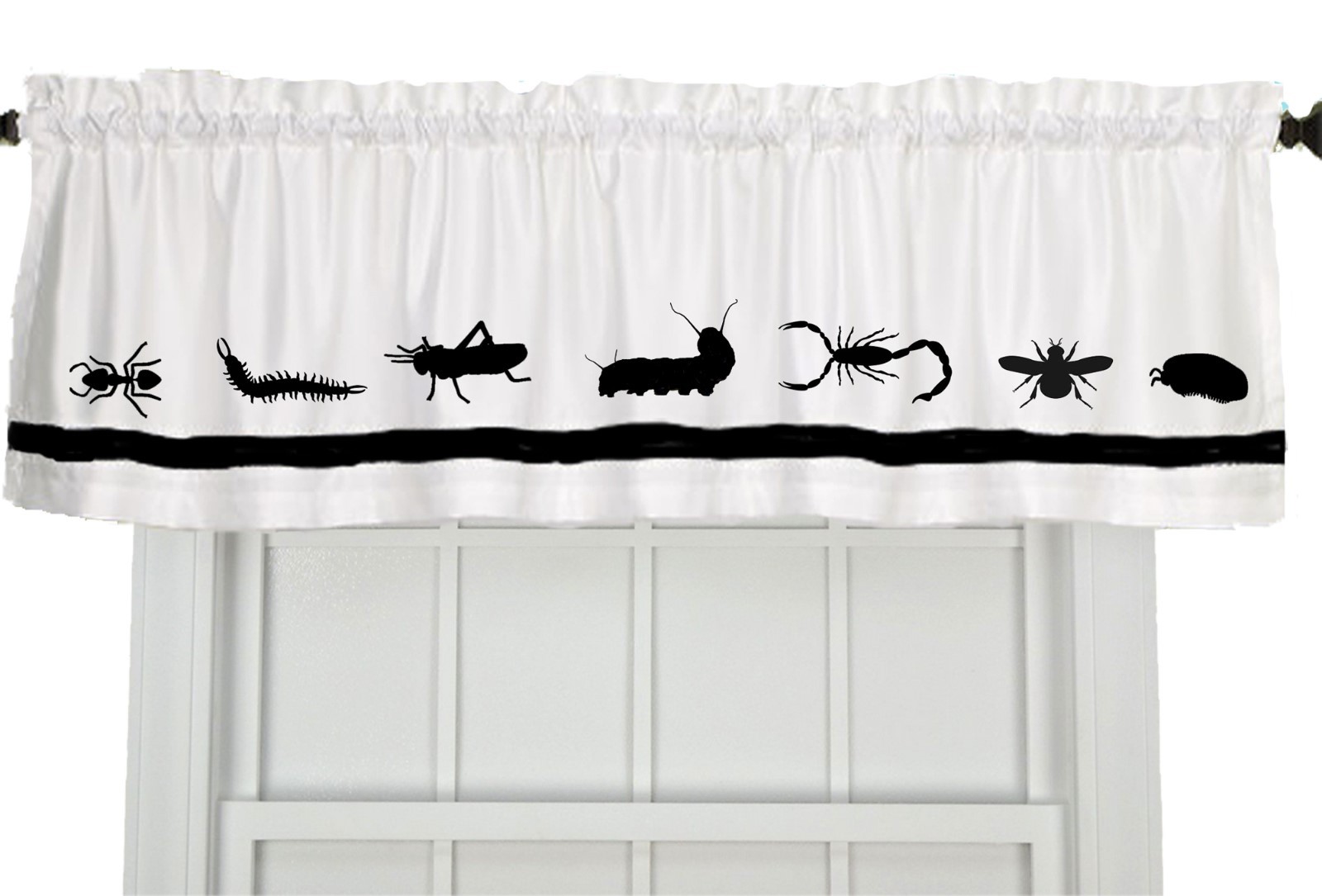 Mushroom Toadstool Window Valance Your choice of colors