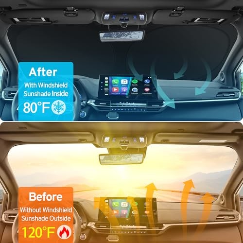 Windshield Sun Shade Custom for Mazda CX5 CX-5 Accessories 2017-2024 2025 2026