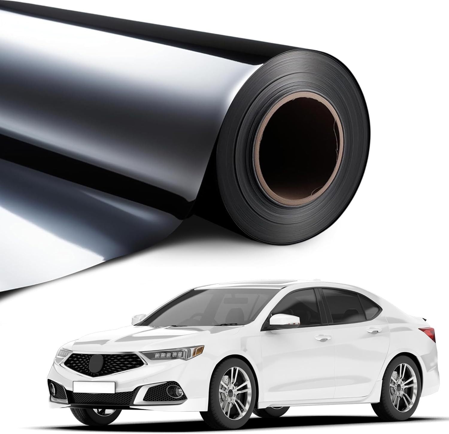 20″ x 10FT Uncut Car Window Tint Film Roll 5-35% VLT For Car Home & Office Glass