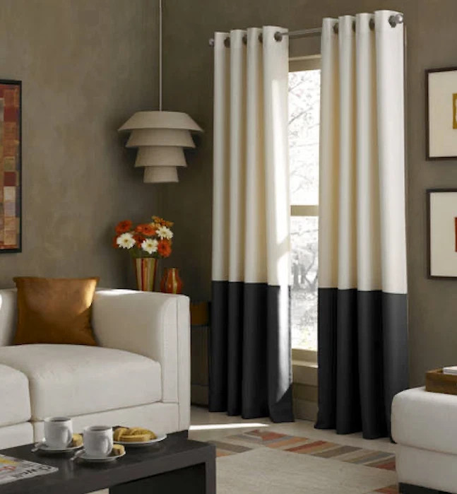 Curtainworks Kendall Curtain Polyester Darkening Grommet Two Panels 52W X 84L