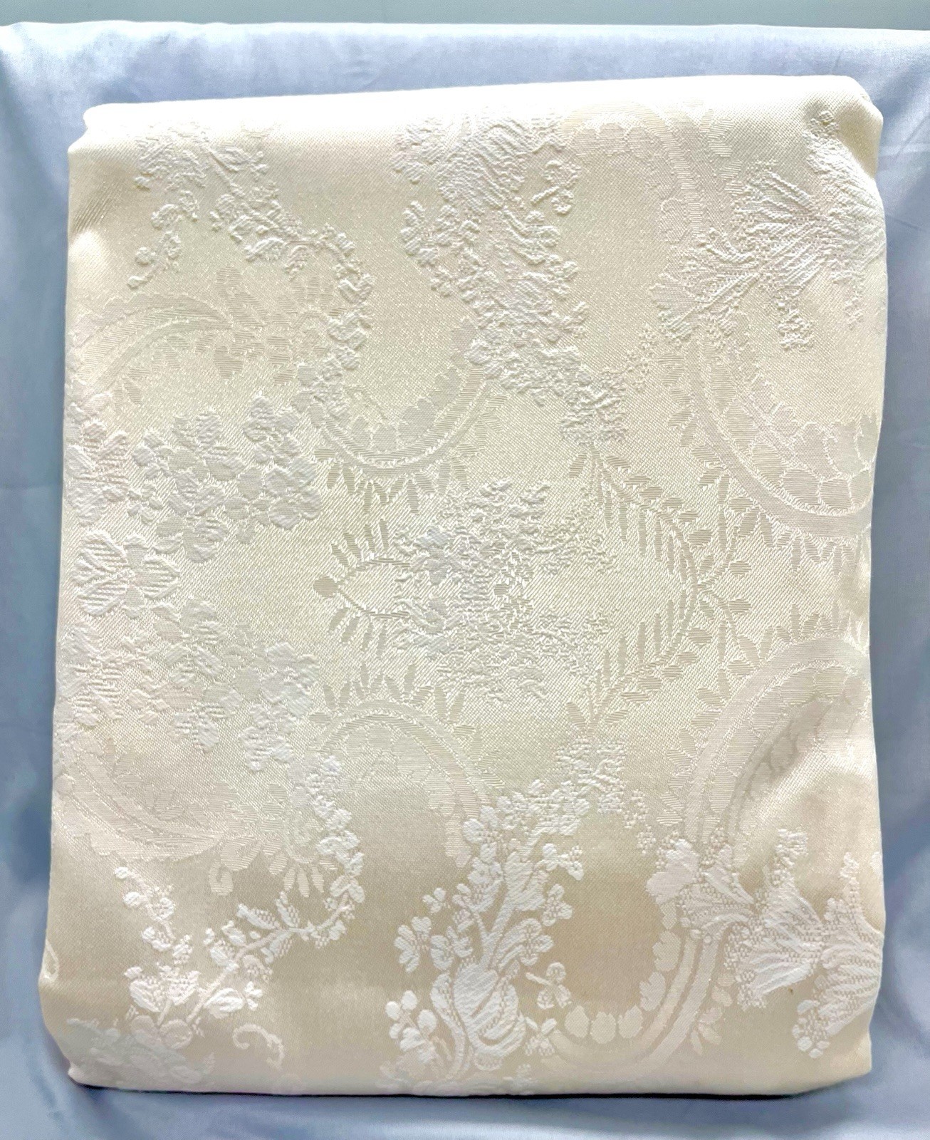 Vintage Florentine Balloon Valance Ivory 68×15 New Sealed USA Made Damask