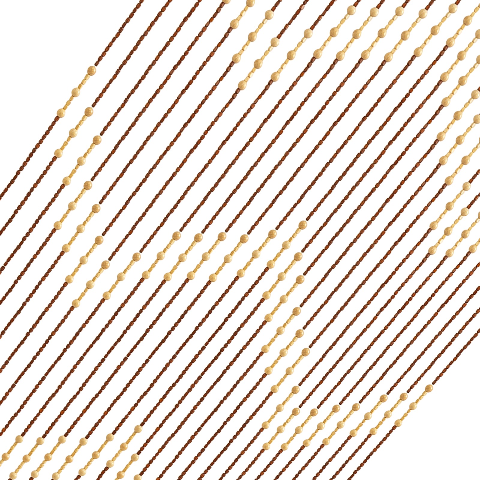 Bamboo Bead Curtain String Door Curtains Beaded Wooden Curtain Fit For Doorway