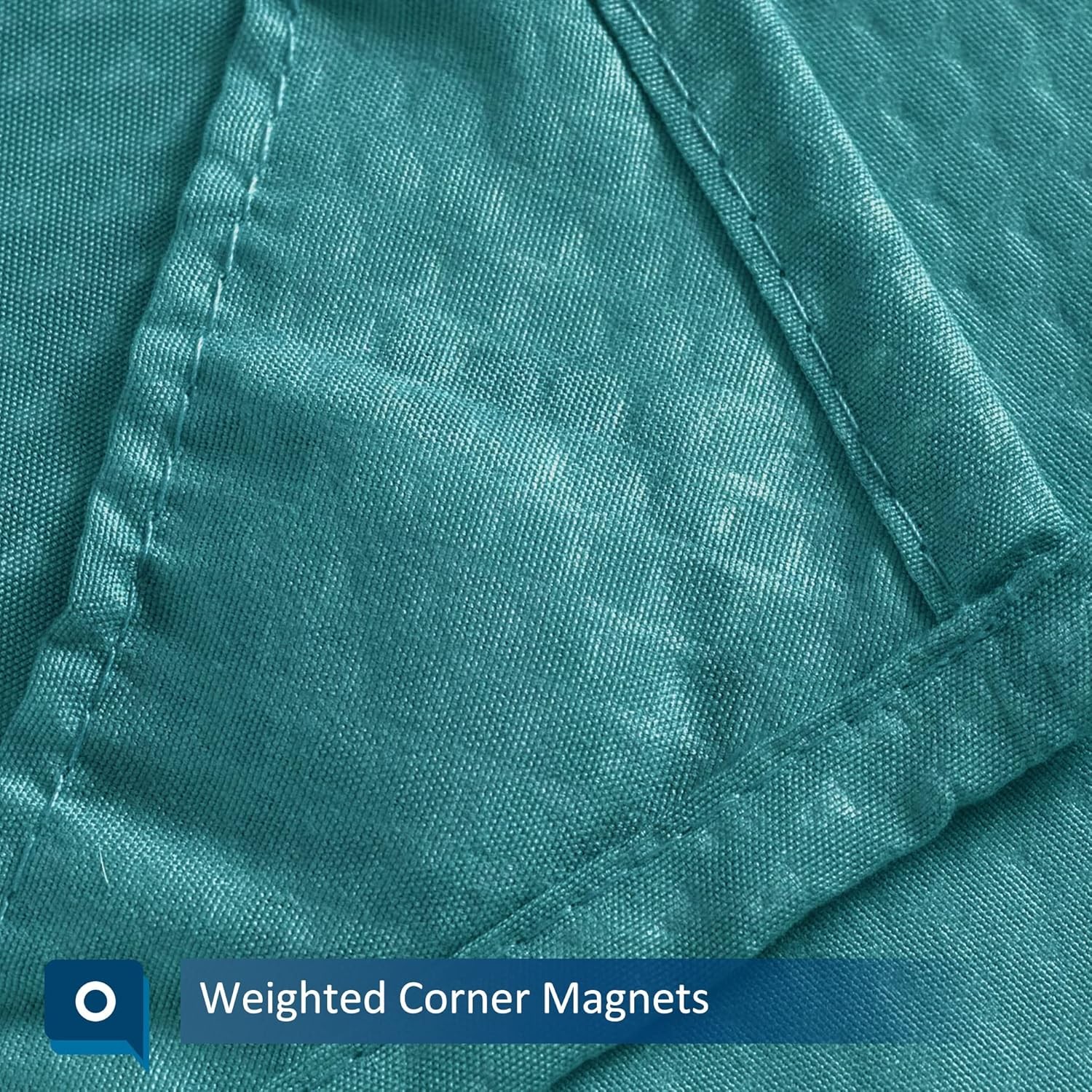 Barossa Design Soft Microfiber 70"W x 72"L (Pack of 1), Turquoise