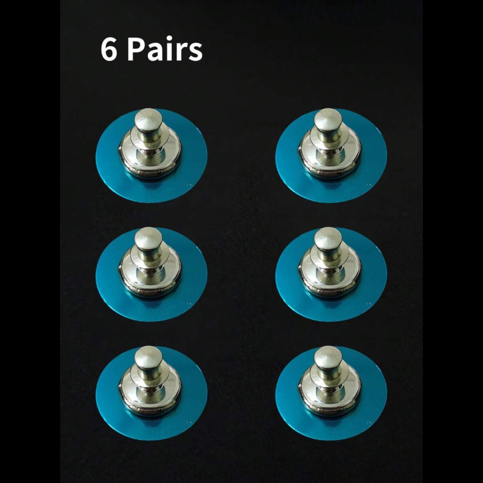 2/6/12 Pcs Magnetic Curtain Clips Weights Holders Buckle Drapery Closure USA