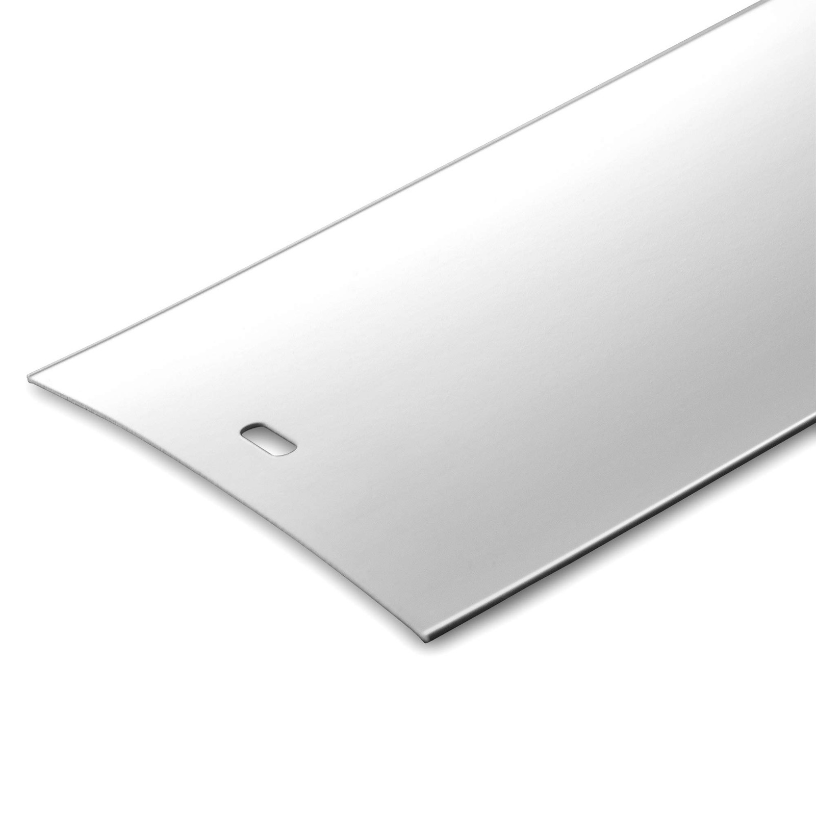 DALIX PVC Vertical Blind Replacement Slat Smooth (White) 10 Pk 82 1/2 x 3 1/2