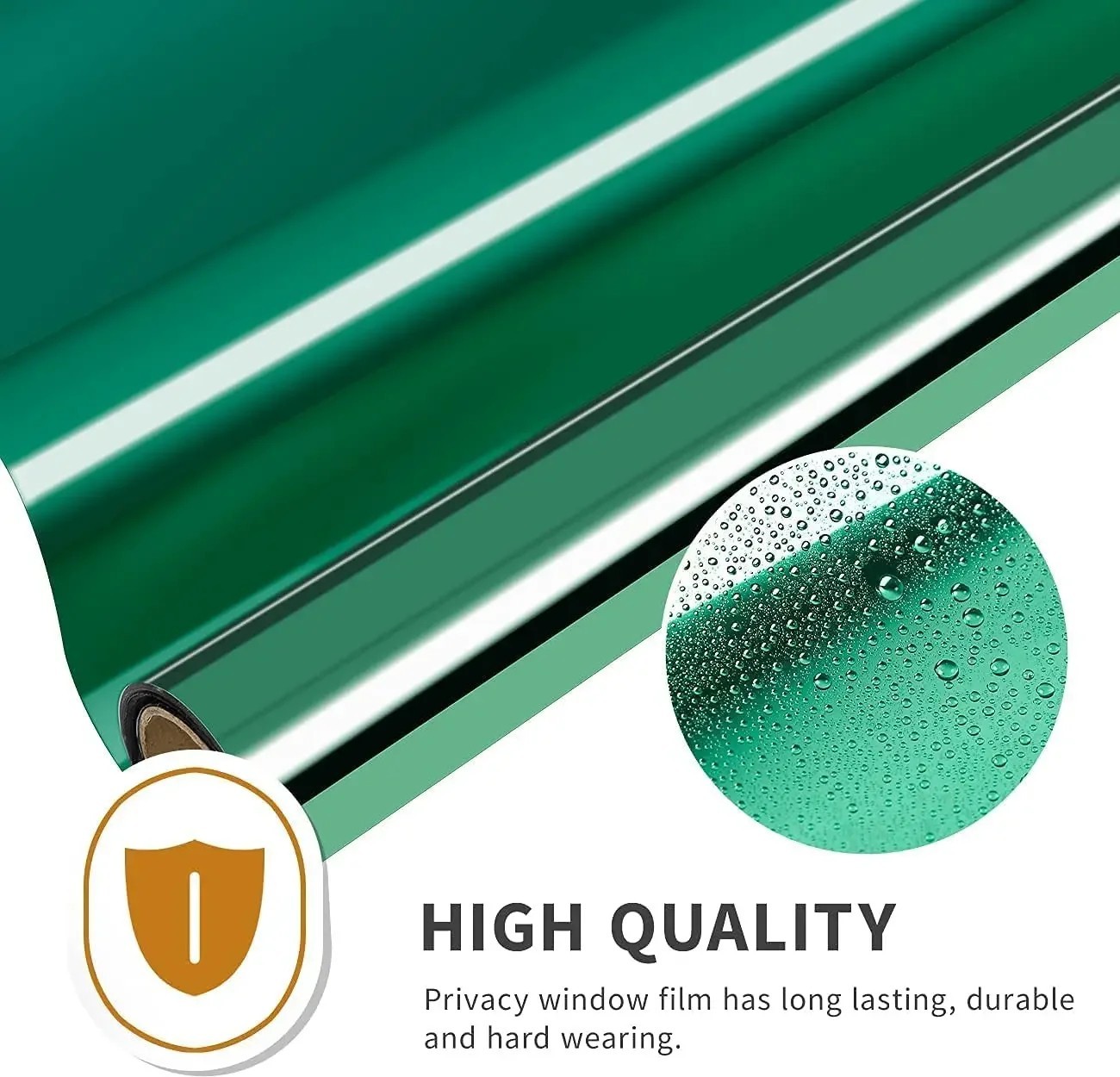 Sunscreen Mirror Window Film: Self-Adhesive Glass Tinting for UV Protection