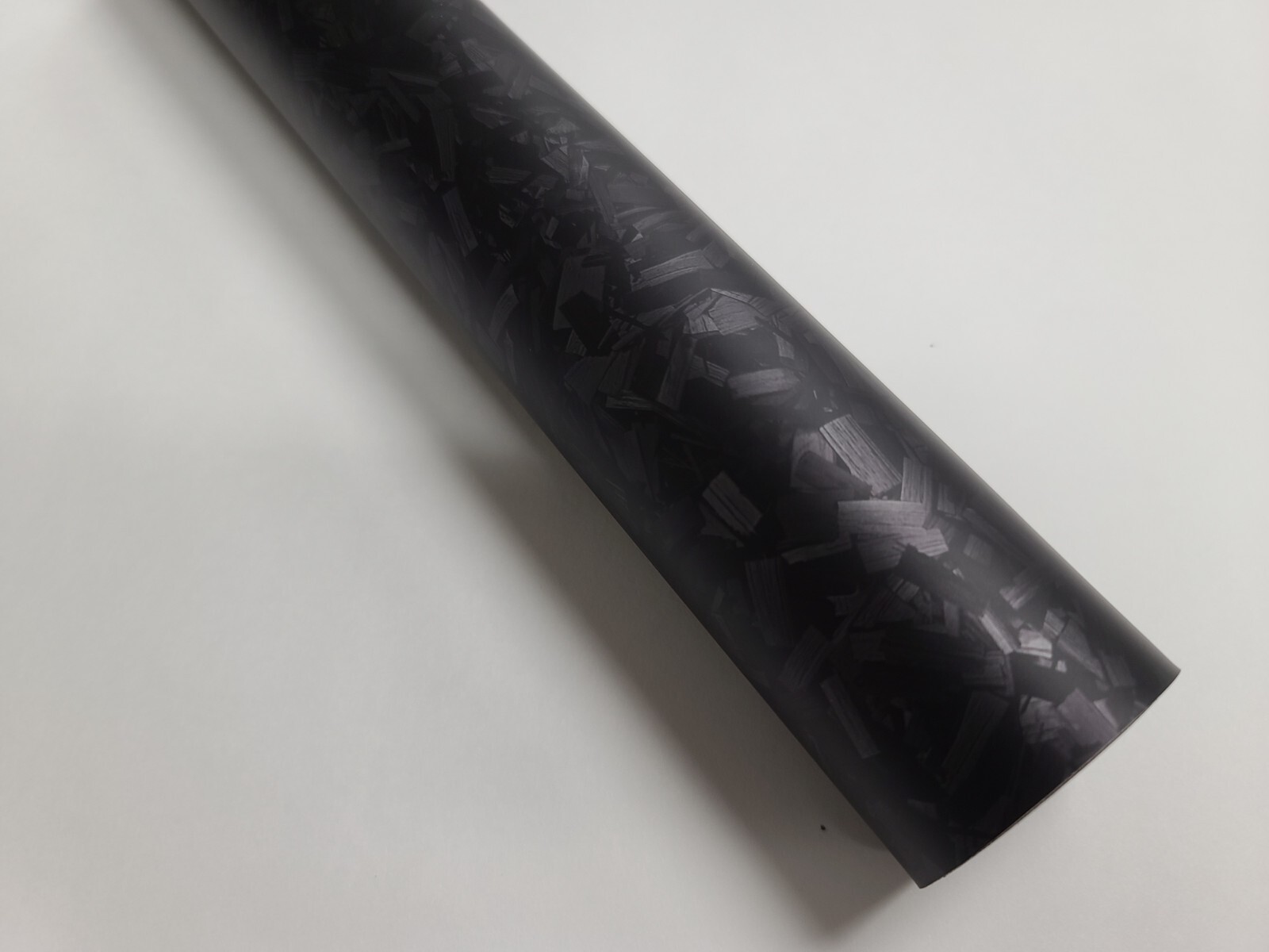 Gloss Matte Infused Forged Carbon Fiber Black Red Vinyl Car Wrap Sticker Decal