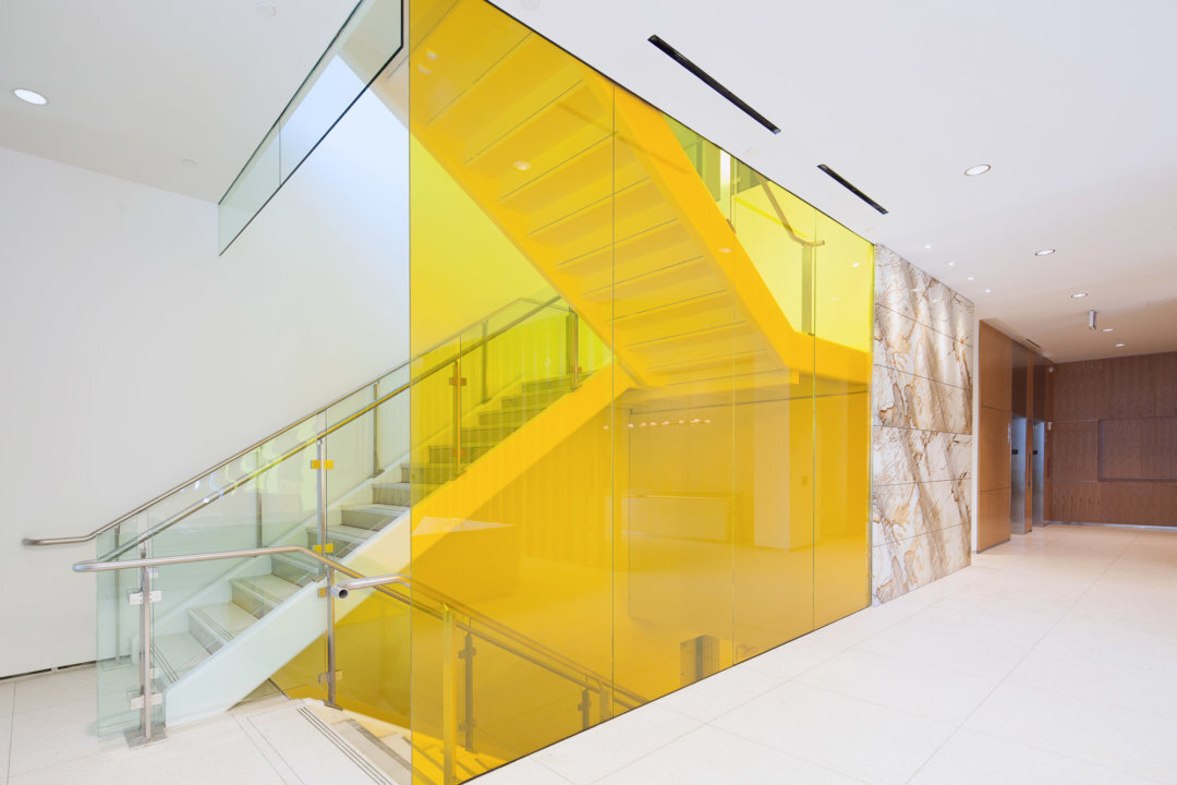 YELLOW PROLINE WINDOW FILM DECORATIVE GRAPHIC GLASS SUN TRANSPARENT COLOR TINT