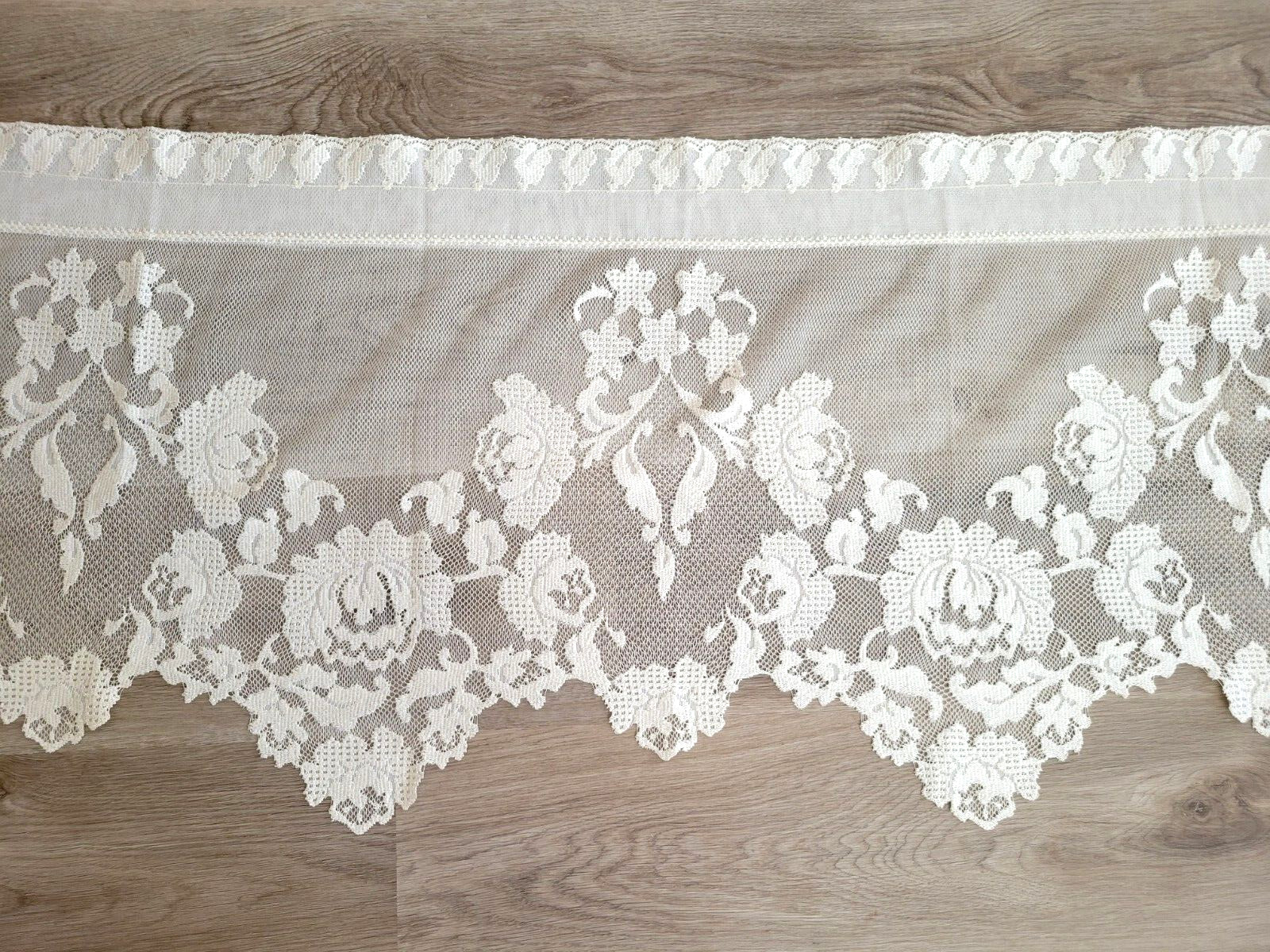 Heritage Lace Window Panel Valance Off White 60″ x 20″