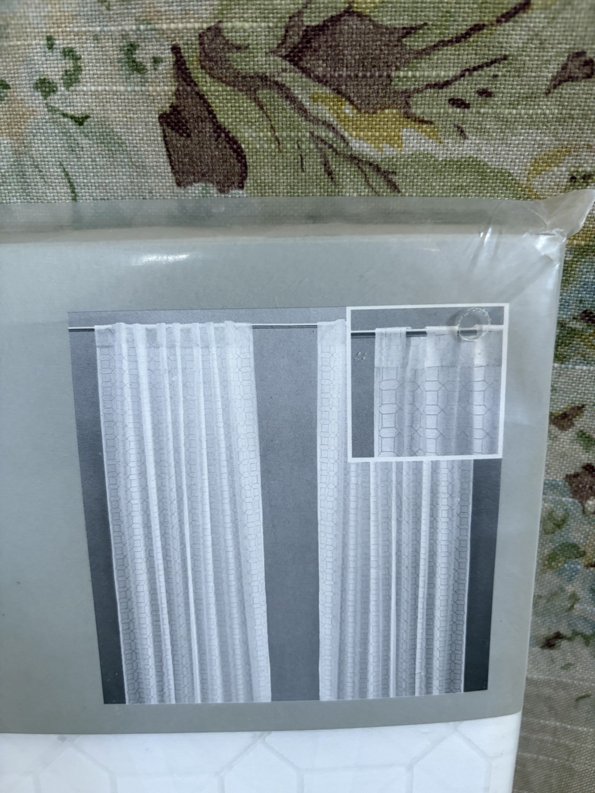 New IKEA Stockholm Figur Anna Sorensson Panels Curtains 57” x 98” Sealed In Pkg