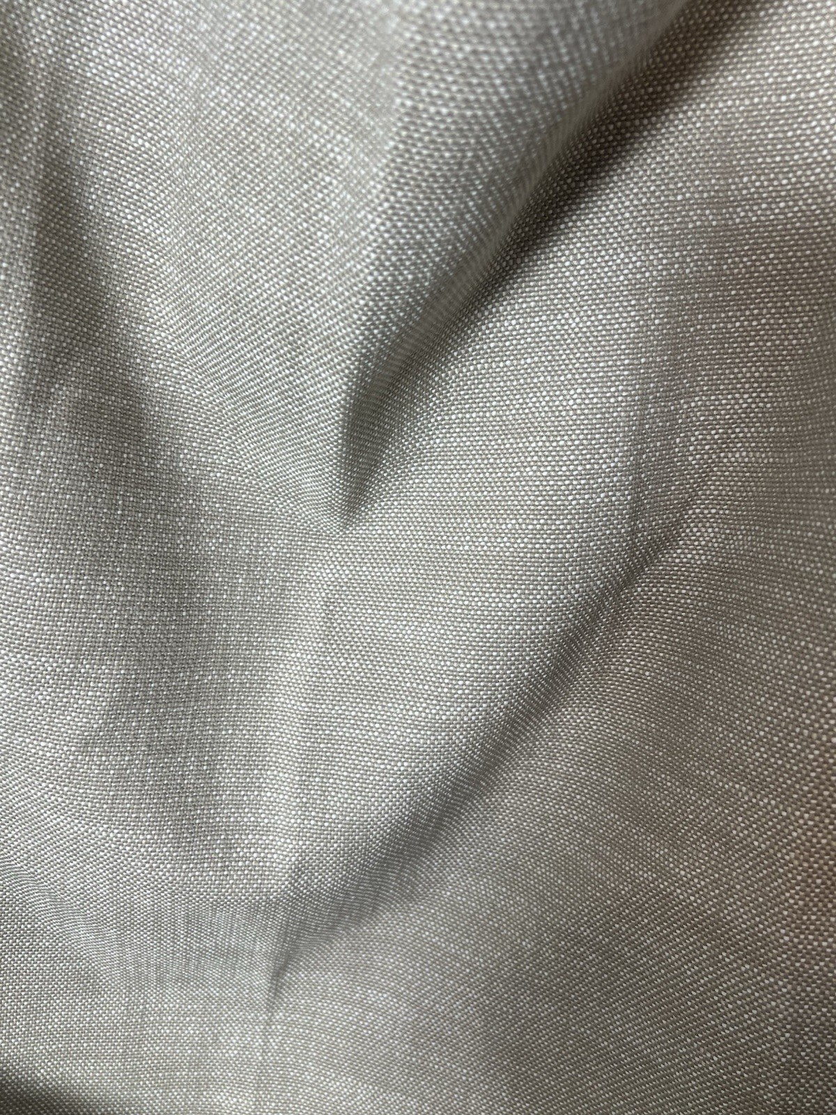Restoration Hardware Textured Cotton Weave Heavy Curtains Panels Lined48x96 Pair
