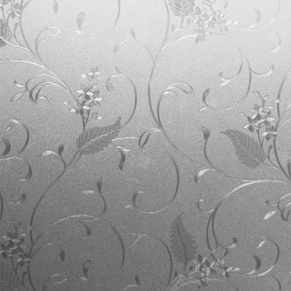 Static Cling Non-Adhesive Frosted Glass Window Film for Decorative Decals and…