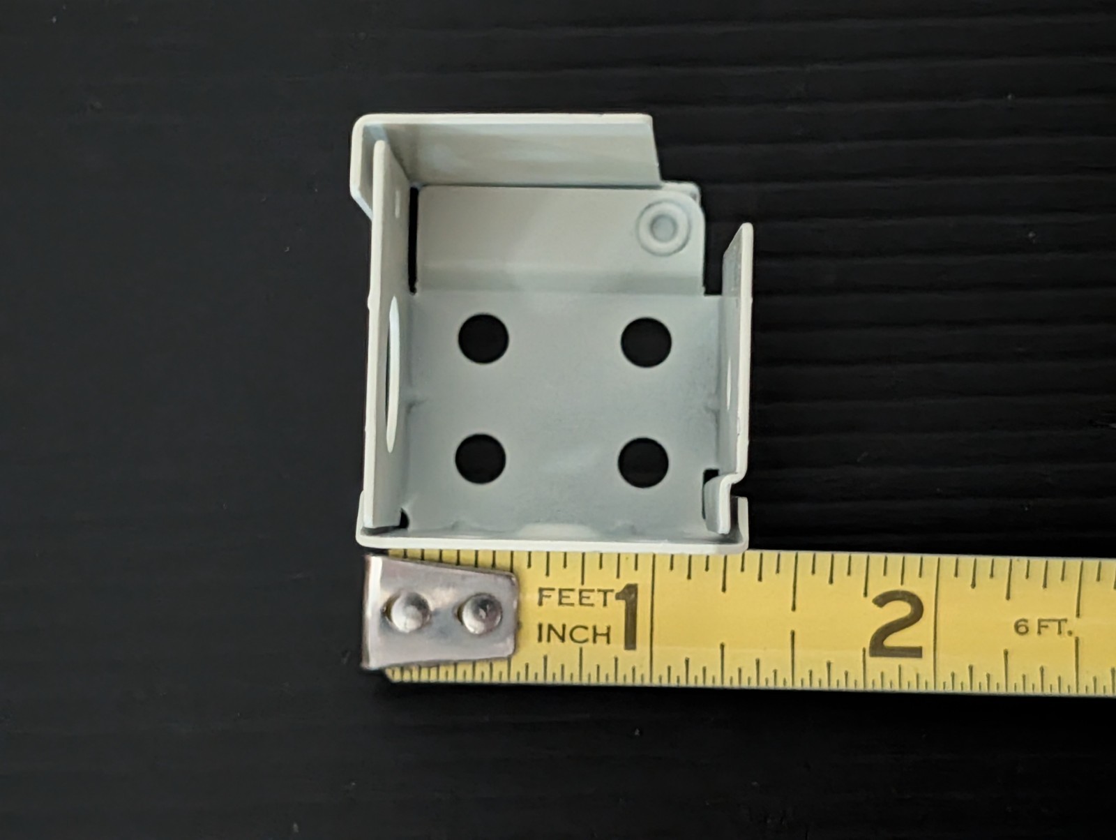 White Metal Bracket Mounts 1.5” for Mini Blinds: Lot of 28 Pairs (Left & Right)