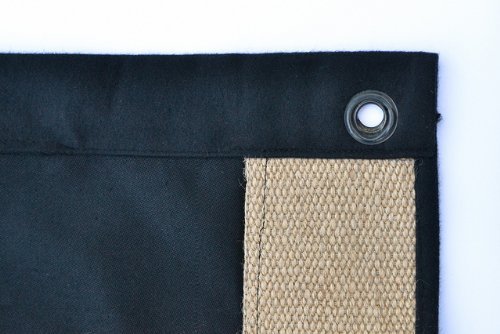 NEW Stage Curtain~ 10′ x 10′ 12 oz FR Ready-to-Hang Black Backdrop Bundle