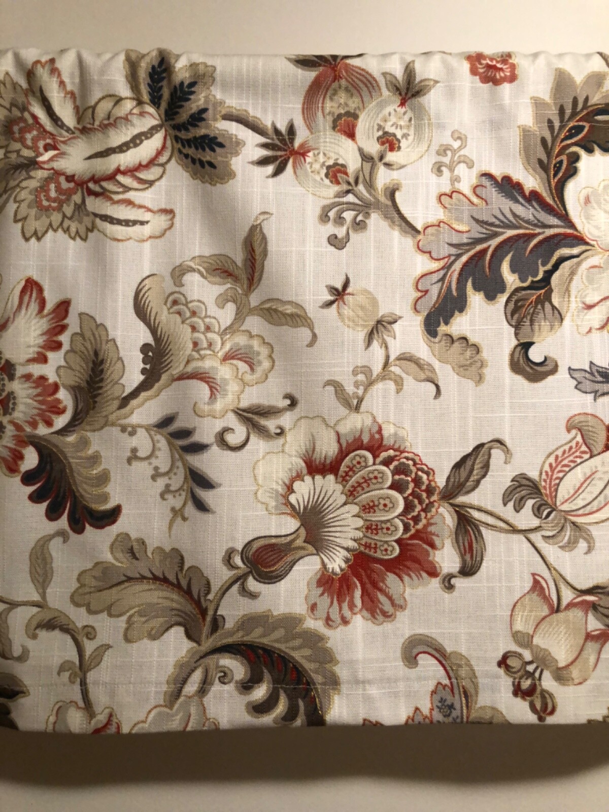 Handmade Floral Valance, 52 X 15 INCHES