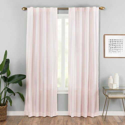 Vaughan Fashion Curtain Blush – Vue Elements 42 x 63 in