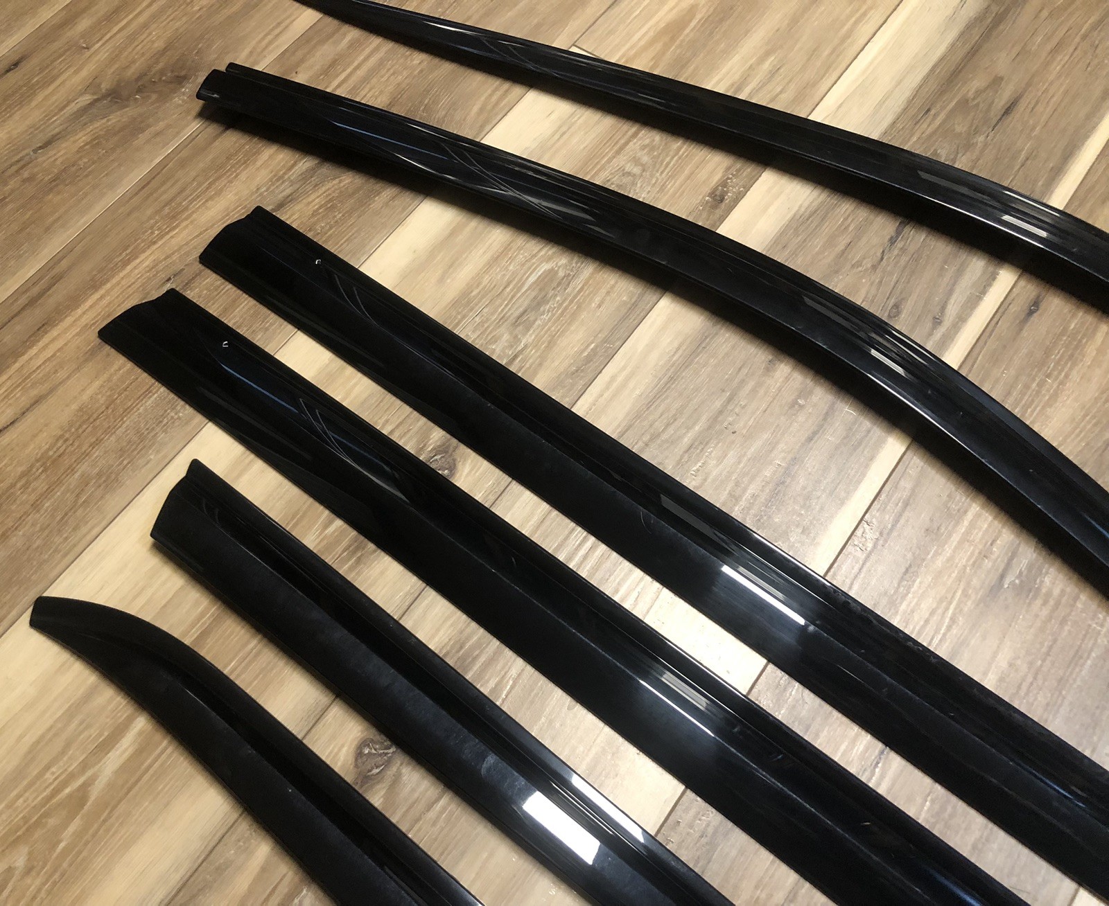 Rain Guards Window Visors 6 Pcs Set for Toyota Highlander Factory New
