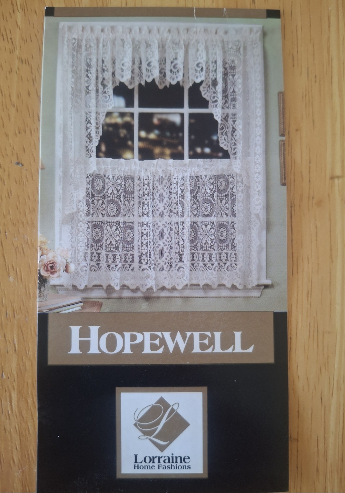 Lorraine Brand Lace Curtains “HOPEWELL” Pattern