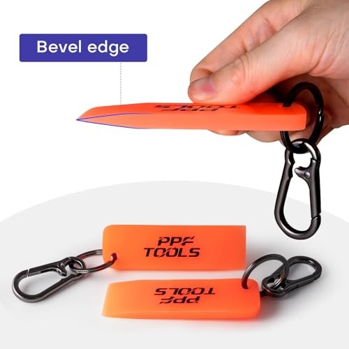 Small Squeegee 2 PCS Mini PPF Squeegee Kit Non-Scratch TPU Rubber Scraper