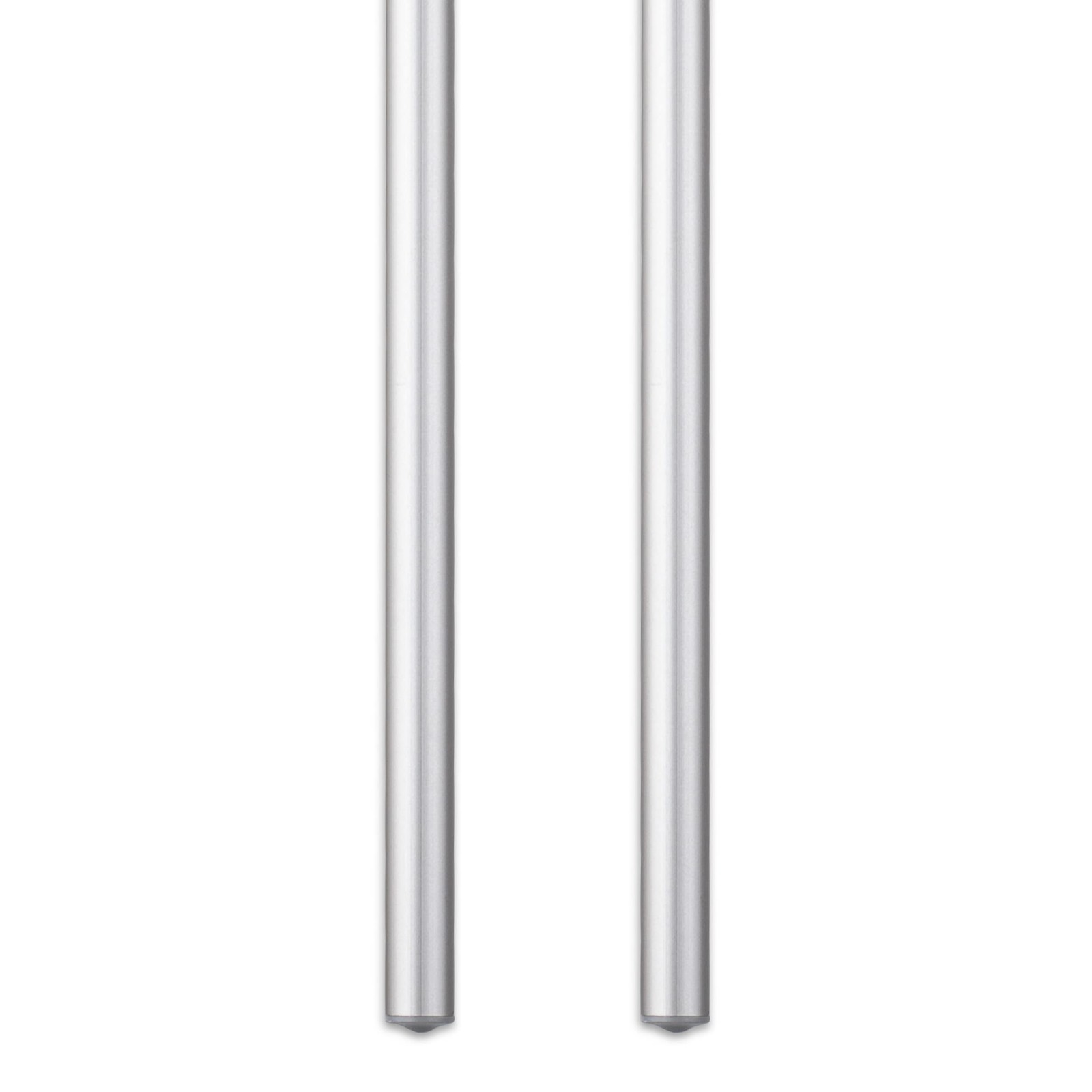Curtain Wand – Aluminum Curtain and Drapery Pull Rod with Stainless Steel Har…