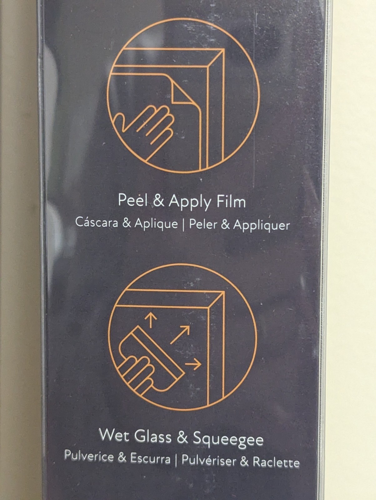4 pack Glass Window Film Decorative Stained Etched Modern Artscape City Lights