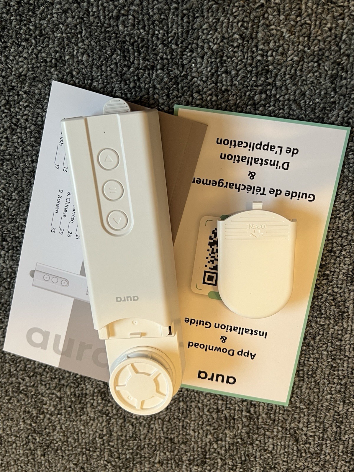 2x Aura Smart Shade Ombré Intelligence Motorized Blind Controller Ly1690 READ