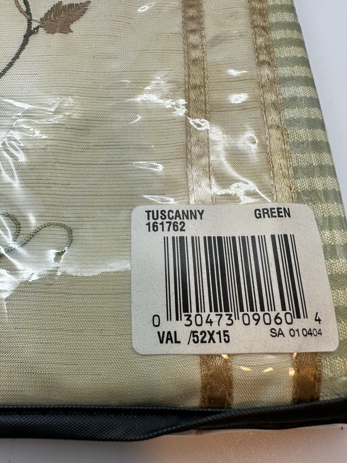 Burlington House Tuscanny Valance 52 x 15 Made in USA Qty 1 NEW