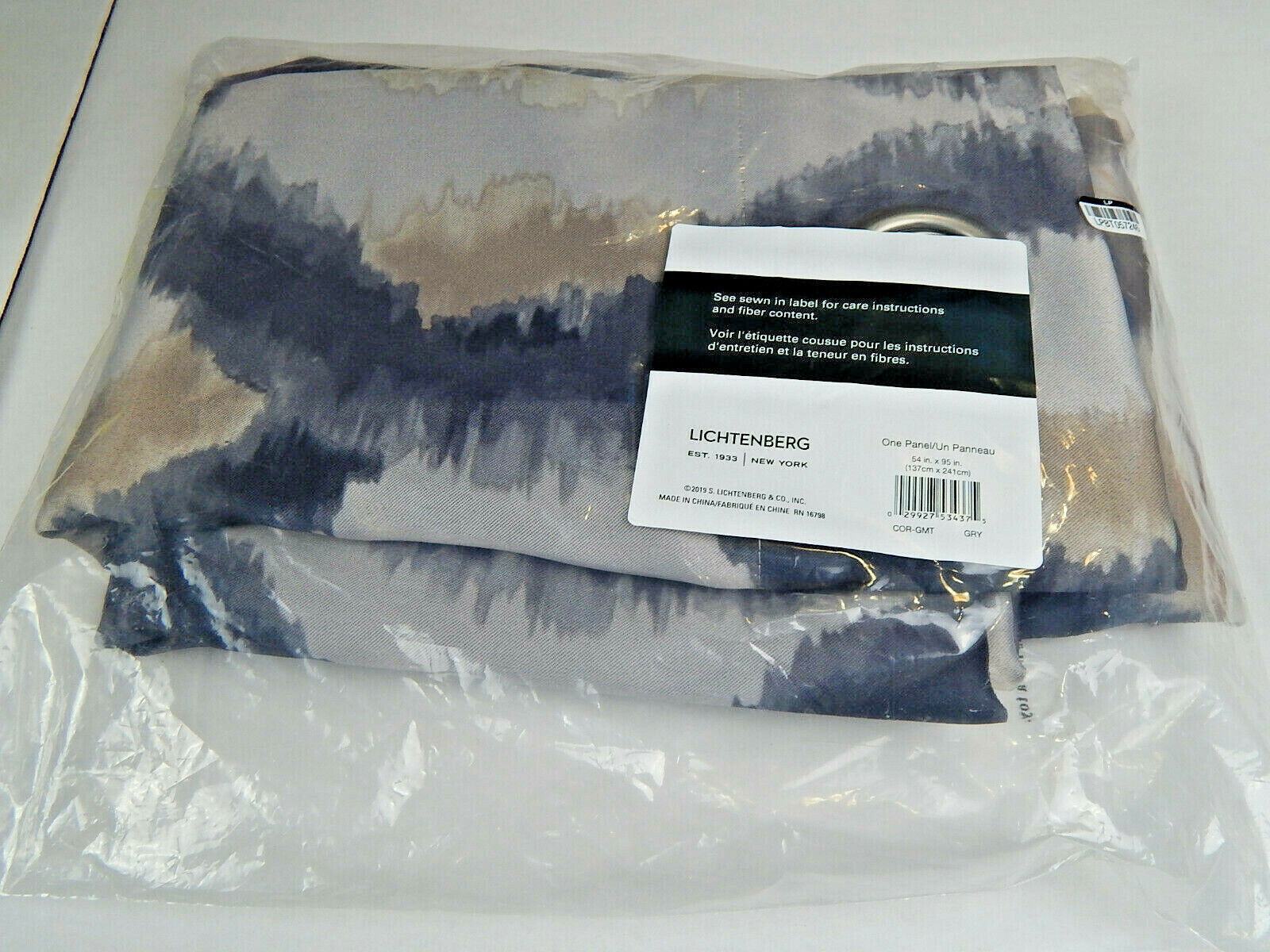 Henniker Room Darkening Watercolor Print Curtain 1 Panel – Sun Zero 95″ X 54″